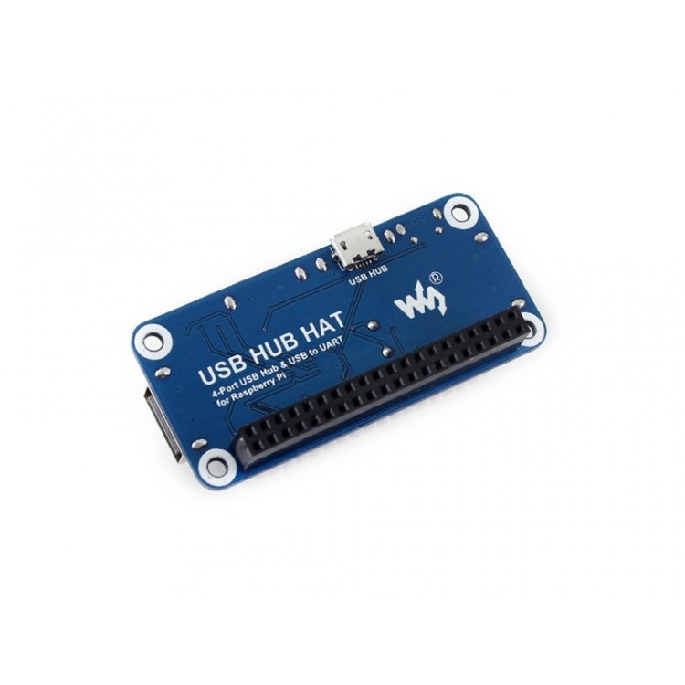 Waveshare 4 Port USB HUB HAT for Raspberry Pi - Modules Expansions Accessories by Waveshare | Online Shopping South Africa | PMC TechLife | Buy Now Pay Later Mobicred