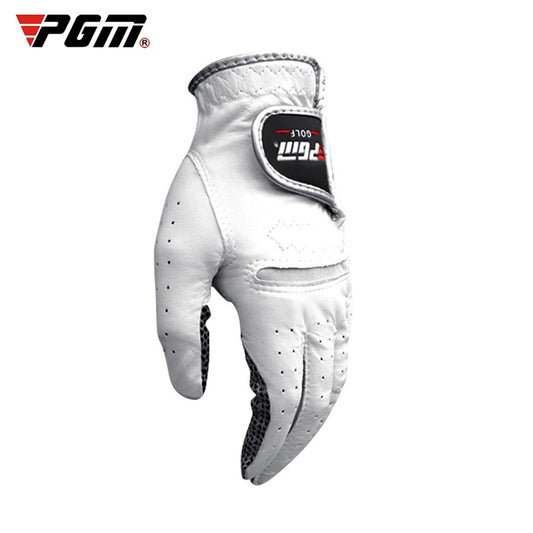 PGM Golf Sheepskin Anti-Slip Single Gloves for Men(Size: 22-Left Hand) - Safety Gloves by PGM | Online Shopping South Africa | PMC Jewellery | Buy Now Pay Later Mobicred