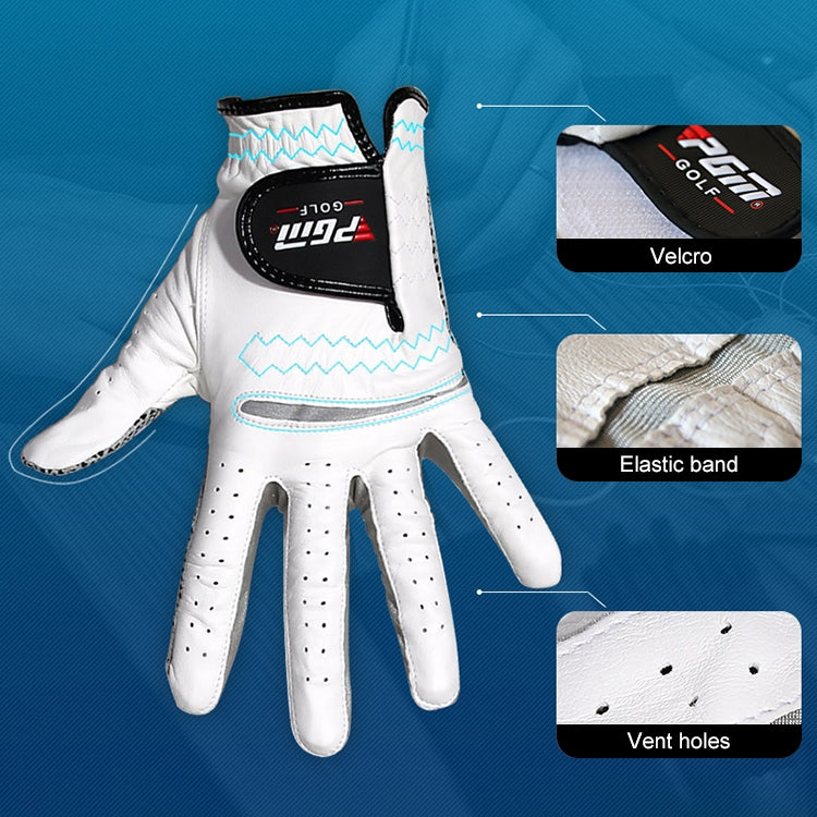 PGM Golf Sheepskin Anti-Slip Single Gloves for Men(Size: 22-Left Hand) - Safety Gloves by PGM | Online Shopping South Africa | PMC TechLife | Buy Now Pay Later Mobicred