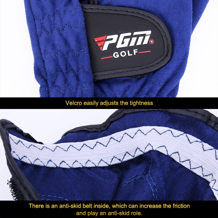 PGM Golf Microfiber Cloth Breathable Single Gloves for Men(Size: 23-Right Hand) - Safety Gloves by PGM | Online Shopping South Africa | PMC TechLife | Buy Now Pay Later Mobicred