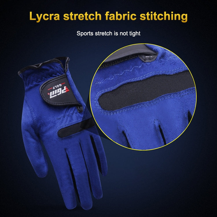 PGM Golf Microfiber Cloth Breathable Single Gloves for Men(Size: 23-Right Hand) - Safety Gloves by PGM | Online Shopping South Africa | PMC TechLife | Buy Now Pay Later Mobicred