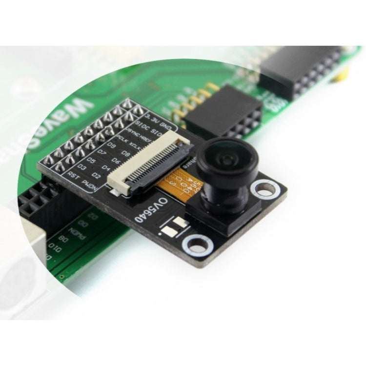 Waveshare OV5640 Camera Board (B), 5 Megapixel (2592x1944), Fisheye Lens Camera Module - free shipping - PMC TechLife - Order now!