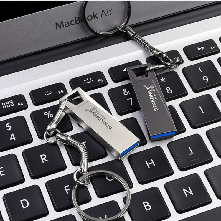 STICKDRIVE 64GB USB 3.0 High Speed Mini Metal U Disk (Silver Grey) - USB Flash Drives by STICKDRIVE | Online Shopping South Africa | PMC TechLife | Buy Now Pay Later Mobicred