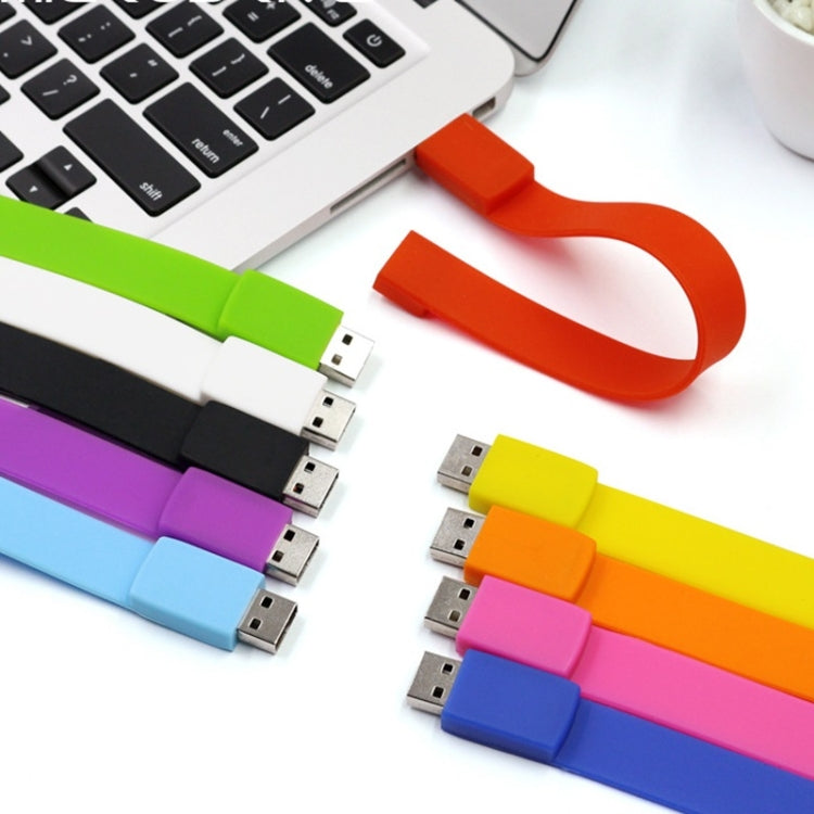 MicroDrive 64GB USB 2.0 Fashion Bracelet Wristband U Disk (Black) - USB Flash Drives by MicroDrive | Online Shopping South Africa | PMC TechLife | Buy Now Pay Later Mobicred
