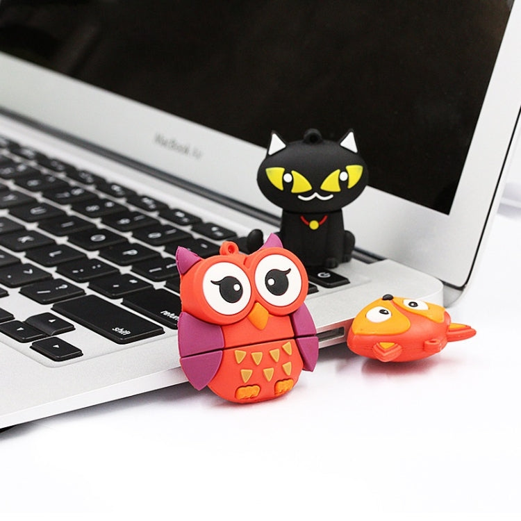 MicroDrive 128GB USB 2.0 Creative Cute Black Cat U Disk - free shipping - PMC Jewellery - Order now!