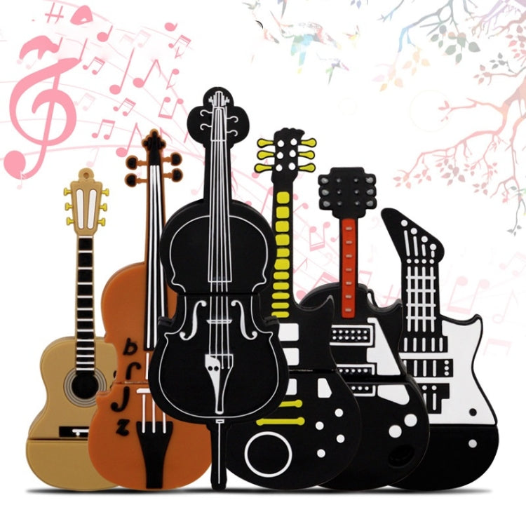 MicroDrive 128GB USB 2.0 Guitar U Disk - free shipping - PMC Jewellery - Order now!
