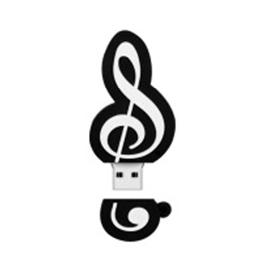 MicroDrive 64GB USB 2.0 Music Note U Disk - USB Flash Drives by MicroDrive | Online Shopping South Africa | PMC Jewellery | Buy Now Pay Later Mobicred