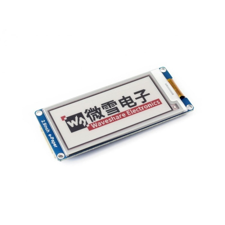 Waveshare 2.9 inch 296x128 Pixel E-Ink Three-color Display Module - Modules Expansions Accessories by Waveshare | Online Shopping South Africa | PMC Jewellery | Buy Now Pay Later Mobicred