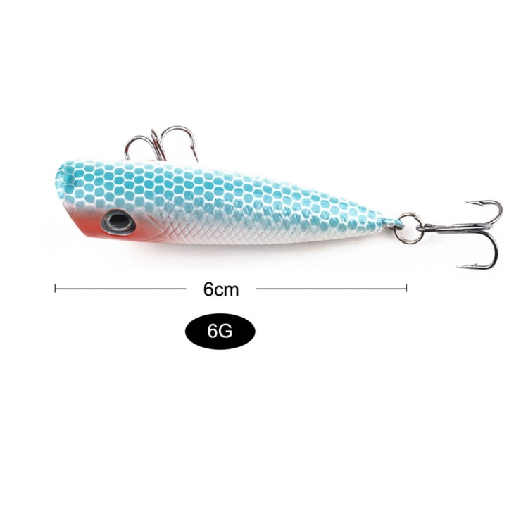 HENGJIA PO035 6cm/6g 5 PCS Simulation Hard Baits Fishing Lures Set Tackle Baits Fit Saltwater and Freshwater - Fishing Lures by HENGJIA | Online Shopping South Africa | PMC Jewellery