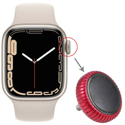 Watch Crown Nut Replacement For Apple Watch Series 7 (GPS) (Red) -  by PMC Jewellery | Online Shopping South Africa | PMC Jewellery