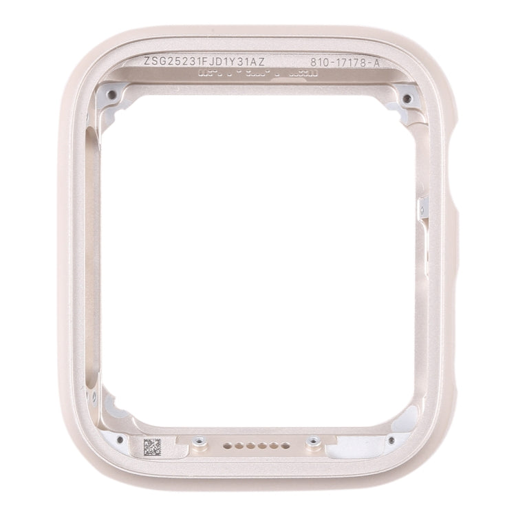 For Apple Watch Series SE 2022 40mm Stainless Steel Middle Frame Bezel Plate (Gold) - LCD Related Parts by PMC Jewellery | Online Shopping South Africa | PMC Jewellery