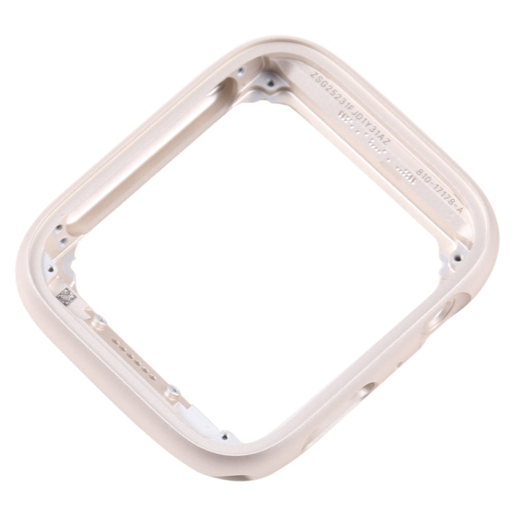 For Apple Watch Series SE 2022 40mm Stainless Steel Middle Frame Bezel Plate (Gold) - LCD Related Parts by PMC Jewellery | Online Shopping South Africa | PMC Jewellery