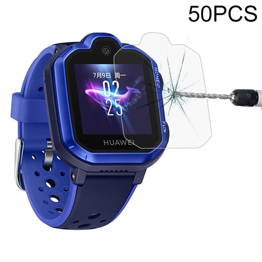 50 PCS For Huawei Children Watch 3 Pro 0.26mm 2.5D Tempered Glass Film - Screen Protector by ENKAY | Online Shopping South Africa | PMC Jewellery | Buy Now Pay Later Mobicred