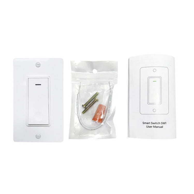 120 Type WiFi Smart Wall Touch Switch, US Plug(White) - Smart Switch by PMC TechLife | Online Shopping South Africa | PMC TechLife