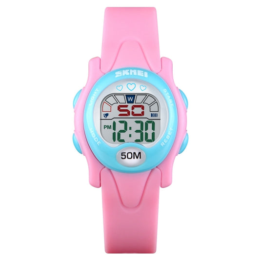 SKMEI 1478 Multifunction Children Digital Watch 50m Waterproof Sports Watch(Pink) - Sport Watches by SKMEI | Online Shopping South Africa | PMC Jewellery | Buy Now Pay Later Mobicred