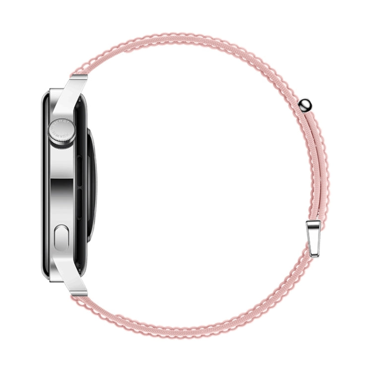 HUAWEI WATCH GT 3 Smart Watch 42mm Braided Wristband, 1.32 inch AMOLED Screen, Support Heart Rate Monitoring / GPS / 7-days Battery Life / NFC(Pink) - Wearable Devices by Huawei | Online Shopping South Africa | PMC Jewellery | Buy Now Pay Later Mobicred