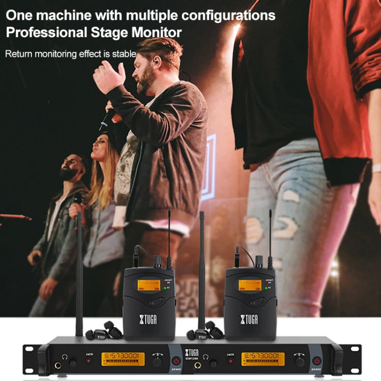 IEM1200 Wireless Receiver Bodypack Stage Singer Ear Monitor System - Camera Microphone by PMC TechLife | Online Shopping South Africa | PMC TechLife