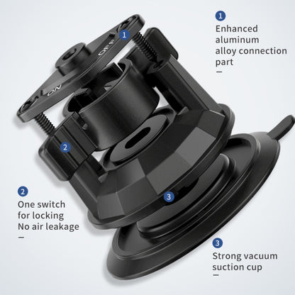 UBA-P1B Car Flexible Tablet Suction Cup Clamp Holder with Remote Control - Car Holders by PMC Jewellery | Online Shopping South Africa | PMC Jewellery