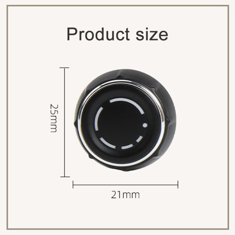For Porsche Cayenne Left Driving Car Left CD Player Volume Adjustment Knob Cover 97064292901 - Car Switches by PMC TechLife | Online Shopping South Africa | PMC TechLife