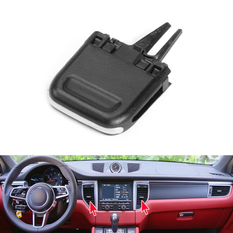 For Porsche Macan Left Driving Car Middle Air Conditioning Air Outlet Paddle 95B819201B-1 - Air Conditioning System by PMC TechLife | Online Shopping South Africa | PMC TechLife