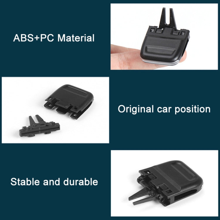 For Porsche Macan Left Driving Car Middle Air Conditioning Air Outlet Paddle 95B819201B-1 - Air Conditioning System by PMC TechLife | Online Shopping South Africa | PMC TechLife