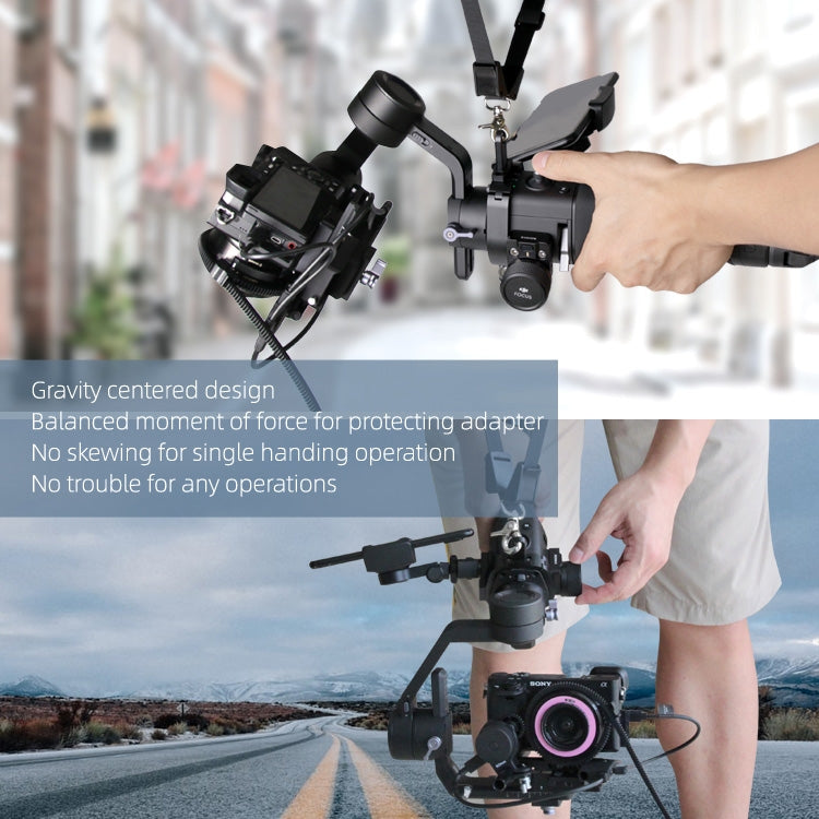 Sunnylife RO-Q9228 Handheld Gimbal Special Lanyard Shoulder Strap + Fixed Ring Hang Buckle for DJI RONIN-SC -  by Sunnylife | Online Shopping South Africa | PMC Jewellery