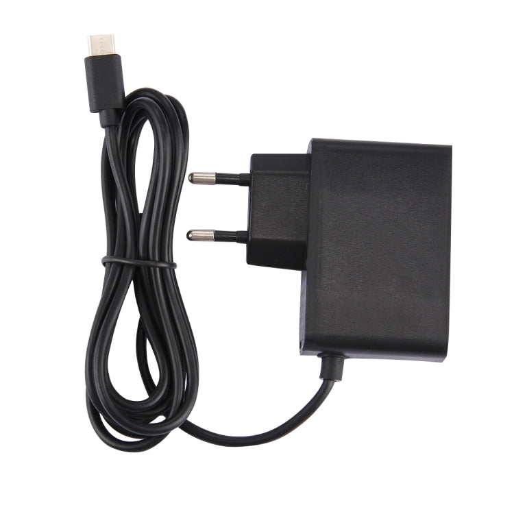 For Nintendo Switch NS Game Console Wall Adapter Charger Charger Adapter Charging Power, DC 5V, Cable Length: 1.5m, EU Plug(Black) - Charger & Power by PMC TechLife | Online Shopping South Africa | PMC TechLife
