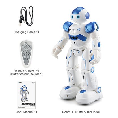 JJR/C R2 CADY WIDA RC Robot Gesture Sensor Dancing Intelligent Program Toy Gift for Children Kids Entertainment with Remote Control(Blue) - RC Robots by JJR/C | Online Shopping South Africa | PMC Jewellery | Buy Now Pay Later Mobicred