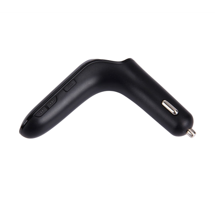 CARS7 Bluetooth Car Charger with Digital Display for Mobile Phone(Black) - Car Charger by PMC Jewellery | Online Shopping South Africa | PMC Jewellery
