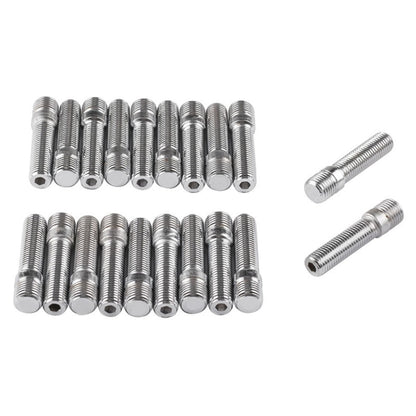20 PCS 5cm Universal Car Modification Extended Wheels Stud Conversion M12x1.5 to M12x1.5 Screw Adapter LN032 LN033 LN044 - Nuts & Bolts by PMC Jewellery | Online Shopping South Africa | PMC Jewellery