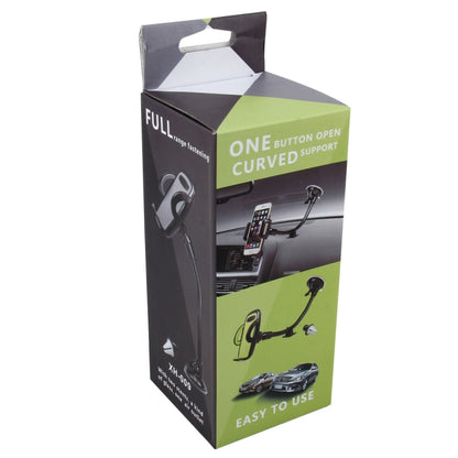 Universal Phone Holder Stand Mount, Clip Width: 47-95mm, For iPhone, Samsung, LG, Nokia, HTC, Huawei, and other Smartphones(Grey) - Car Holders by PMC Jewellery | Online Shopping South Africa | PMC Jewellery