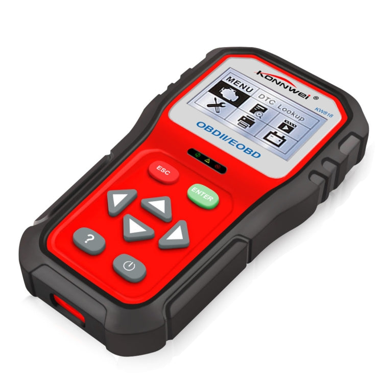 KONNWEI KW818 EOBD / OBDII Car Auto Diagnostic Scan Tools CAN Code Reader Scanner (Only for 12V Gasoline Car) - Code Readers & Scan Tools by KONNWEI | Online Shopping South Africa | PMC TechLife | Buy Now Pay Later Mobicred
