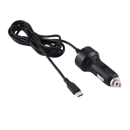 For Nintendo Switch 2.4A USB-C / Type-C Travel Charging Car Charger Adapter, Cable Length: 2m(Black) - Charger & Power by PMC Jewellery | Online Shopping South Africa | PMC Jewellery