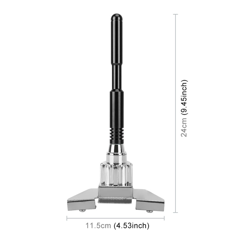 PS-409 Modified Car Antenna Aerial, Size: 24.0cm x 11.5cm(Black) - free shipping - PMC TechLife - Order now!