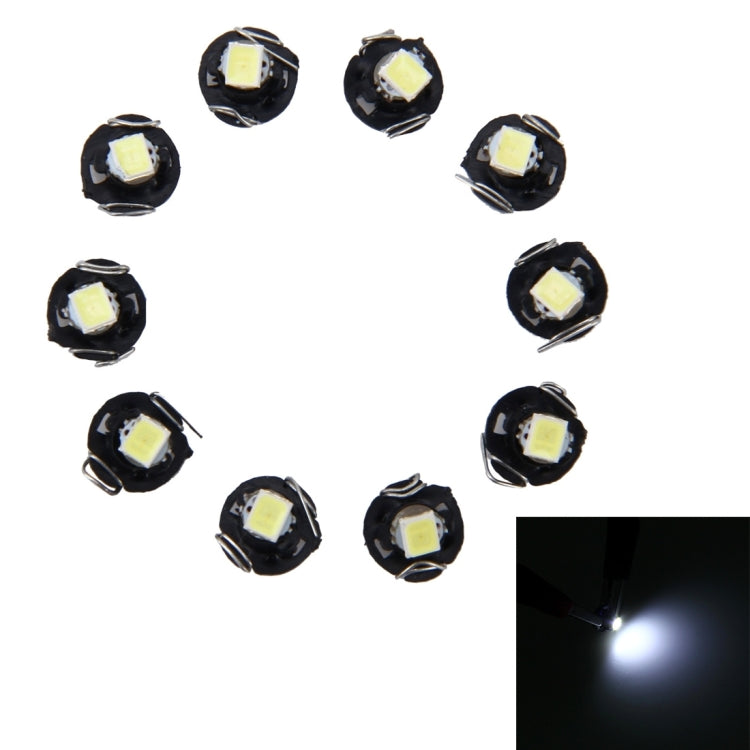 10 PCS 0.5W T3 Instrument Panel LED Light Dashboard Indicator Lamp Bulb(White Light) - free shipping - PMC TechLife - Order now!