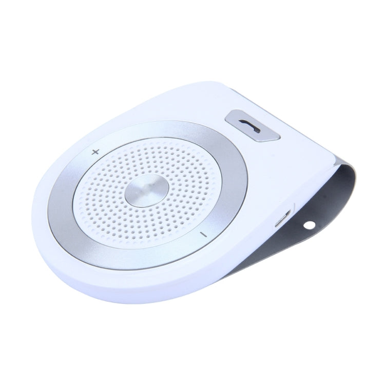 T821 Tour Bluetooth In-Car Speakerphone(White) - Car MP3 & MP4 & MP5 by PMC Jewellery | Online Shopping South Africa | PMC Jewellery