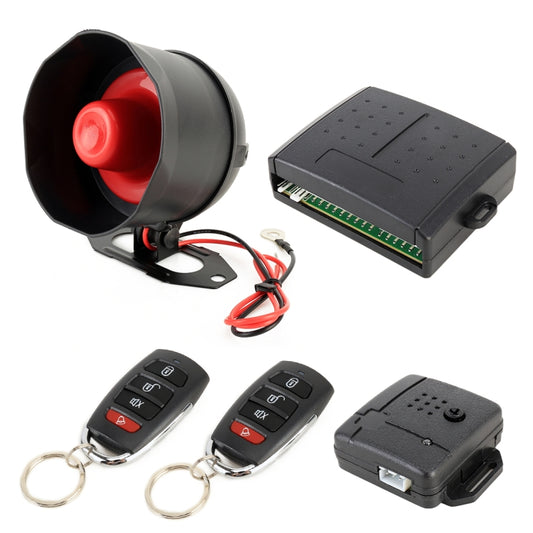 Car Safety Warning Alarm System with Two Remote Controls, DC 12V - Security Alarm System by PMC Jewellery | Online Shopping South Africa | PMC Jewellery