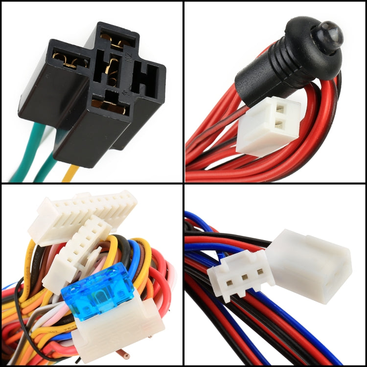 Car Safety Warning Alarm System with Two Remote Controls, DC 12V - Security Alarm System by PMC TechLife | Online Shopping South Africa | PMC TechLife