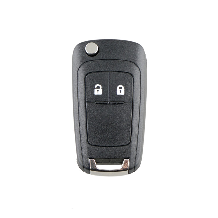 For Opel Car Keys Replacement 2 Buttons Car Key Case with Foldable Key Blade - Remote Car Key by PMC TechLife | Online Shopping South Africa | PMC TechLife