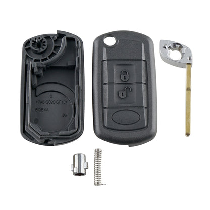 For Landrover Range Rover Sport 2006-2011 / Range Rover 2006~2009 / Discovery 3 2005~2009 Car Keys Replacement 3 Buttons Car Key Case with Foldable Key Blade - Car Key Cases by PMC Jewellery | Online Shopping South Africa | PMC Jewellery