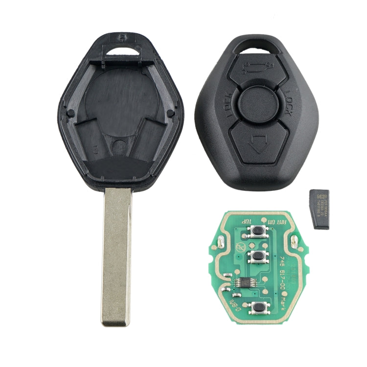 For BMW EWS System Intelligent Remote Control Car Key with Integrated Chip & Battery, Frequency: 433MHz - Remote Car Key by PMC Jewellery | Online Shopping South Africa | PMC Jewellery | Buy Now Pay Later Mobicred