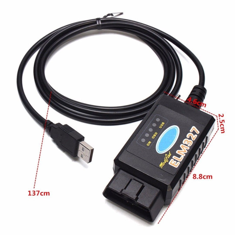 ELM327 Interface USB OBDII Auto Diagnostic Scanner Tool with Switch - free shipping - PMC TechLife - Order now!