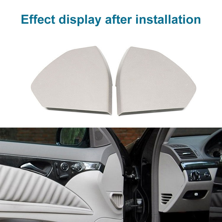 Car Left Side Front Door Trim Panel Plastic Cover 2117270148  for Mercedes-Benz E Class W211 2003-2008 (Black) - Door Handles by PMC TechLife | Online Shopping South Africa | PMC TechLife | Buy Now Pay Later Mobicred