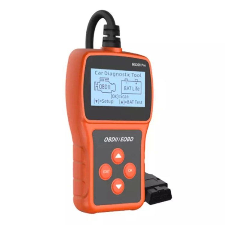 MS309 Pro Car Fault Detector OBD2 EOBD Scanner Code Reader - Code Readers & Scan Tools by PMC TechLife | Online Shopping South Africa | PMC TechLife
