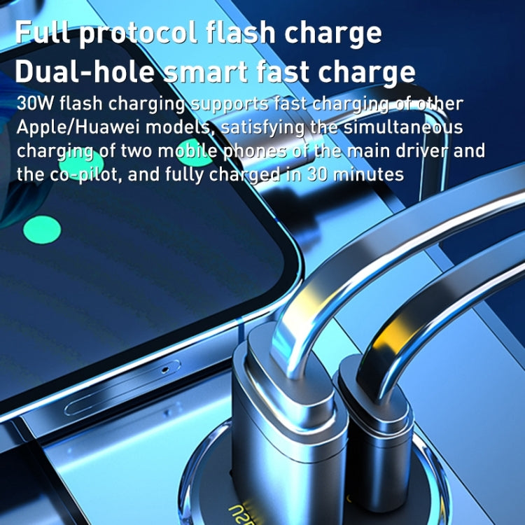 WK WP-C41 Vanguard Series 30W USB + Type-C Car Charger - Car Charger by WK | Online Shopping South Africa | PMC TechLife