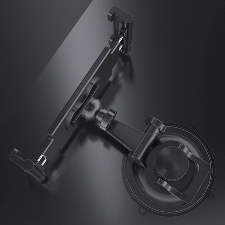 Car Dashboard Tablet Holder PU Suction Cup Windshield Bracket + Tray - free shipping - PMC TechLife - Order now!