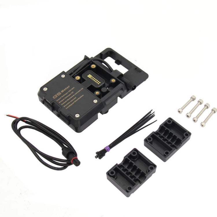 Motorcycle Mobile Phone Holder USB Charger Bracket - Holder by PMC TechLife | Online Shopping South Africa | PMC TechLife | Buy Now Pay Later Mobicred