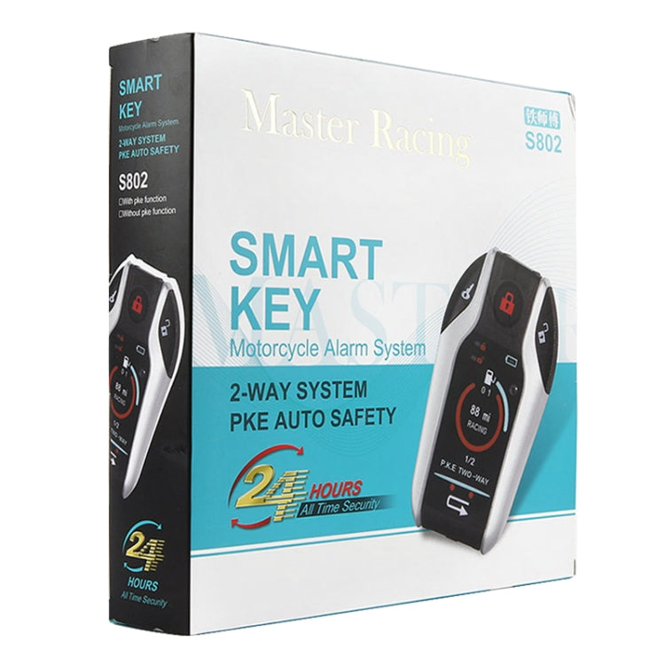 Universal Motorcycle Alarm Bidirectional Anti-theft Device with Induction Remote Control - Theft Protection by PMC TechLife | Online Shopping South Africa | PMC TechLife