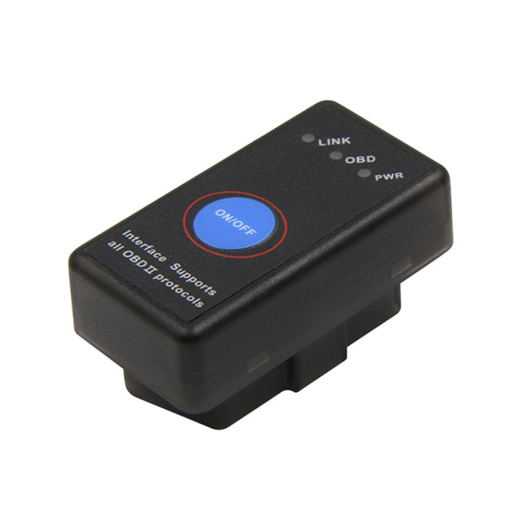 Mini Bluetooth 4.0 ELM327 OBD Car Fault Diagnostic Scanner with Power Switch - Code Readers & Scan Tools by PMC TechLife | Online Shopping South Africa | PMC TechLife