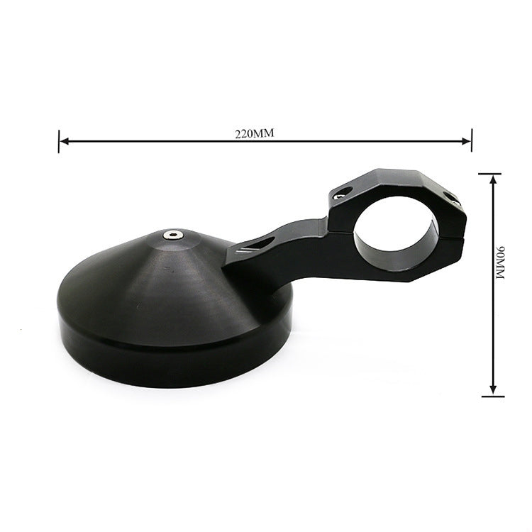 SFUTV-3 ATV All Terrain Vehicle Round CNC Rearview Mirror 1.75/2 inch Universal For UTV - Side Mirrors by PMC TechLife | Online Shopping South Africa | PMC TechLife | Buy Now Pay Later Mobicred